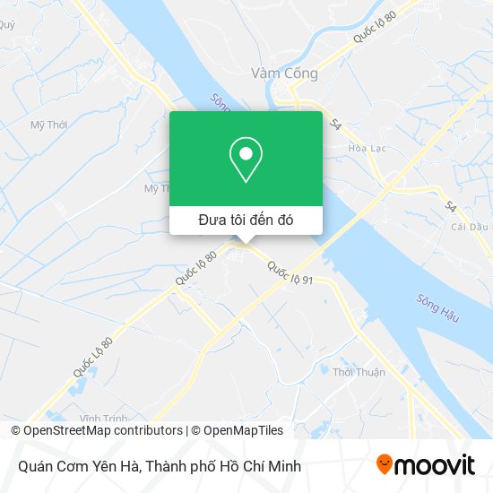 Bản đồ Quán Cơm Yên Hà