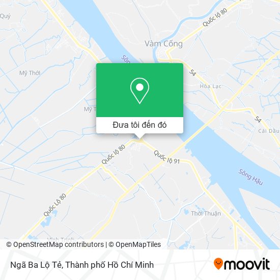 Bản đồ Ngã Ba Lộ Tẻ