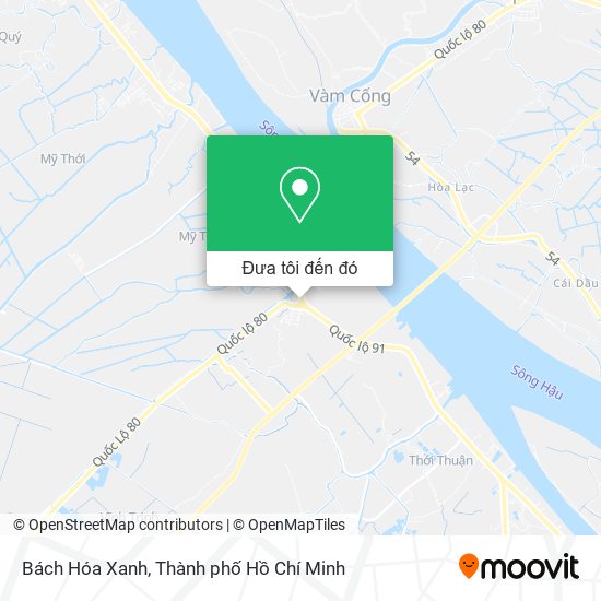 Bản đồ Bách Hóa Xanh