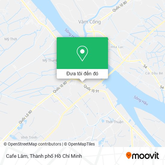 Bản đồ Cafe Lâm