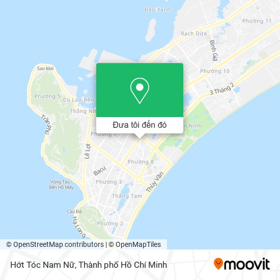 Bản đồ Hớt Tóc Nam Nữ