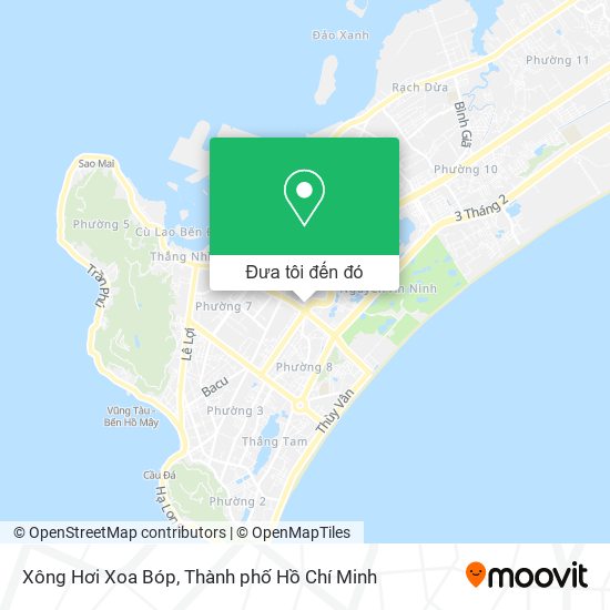 Bản đồ Xông Hơi Xoa Bóp