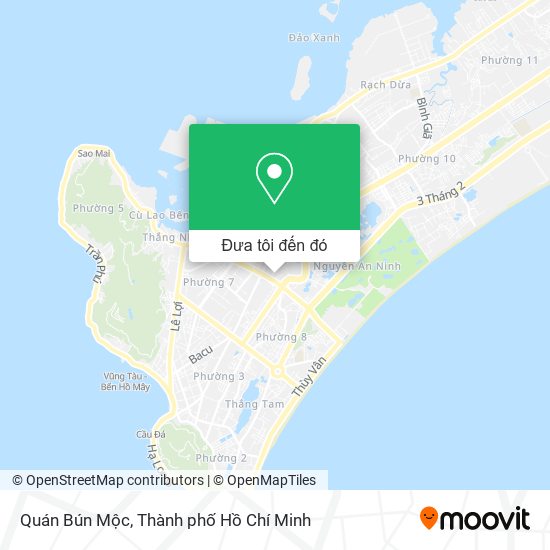 Bản đồ Quán Bún Mộc