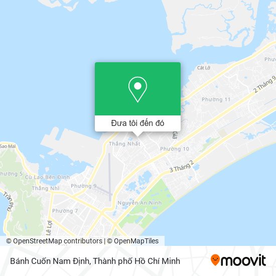 Bản đồ Bánh Cuốn Nam Định