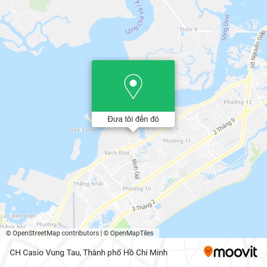 Bản đồ CH Casio Vung Tau