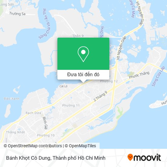Bản đồ Bánh Khọt Cô Dung