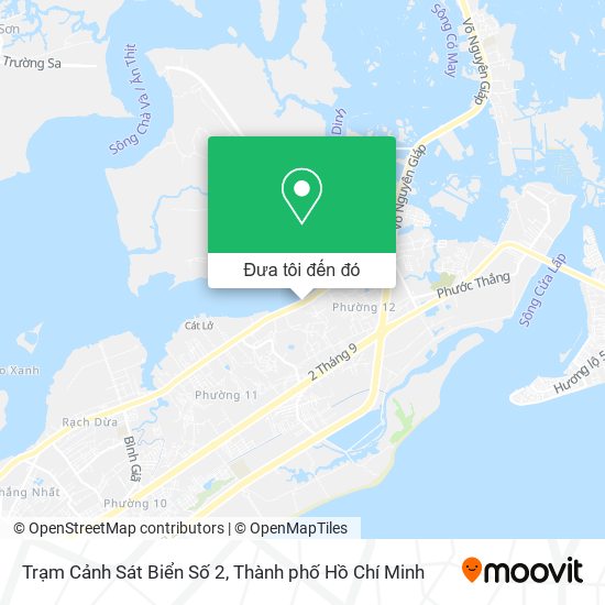 Bản đồ Trạm Cảnh Sát Biển Số 2