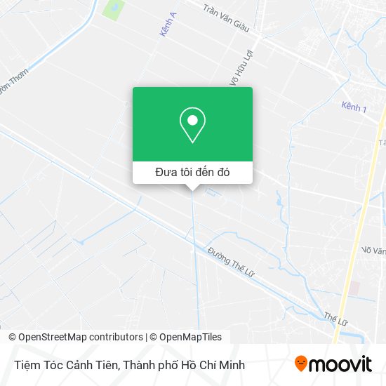 Bản đồ Tiệm Tóc Cảnh Tiên