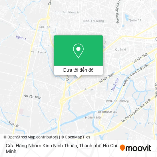 Bản đồ Cửa Hàng Nhôm Kính Ninh Thuận