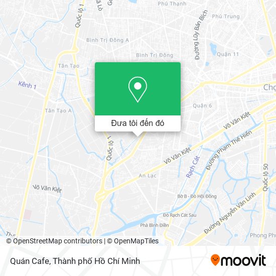 Bản đồ Quán Cafe