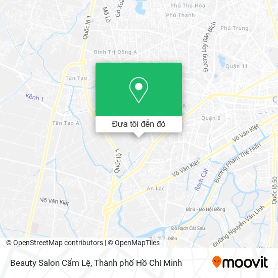 Bản đồ Beauty Salon Cẩm Lệ