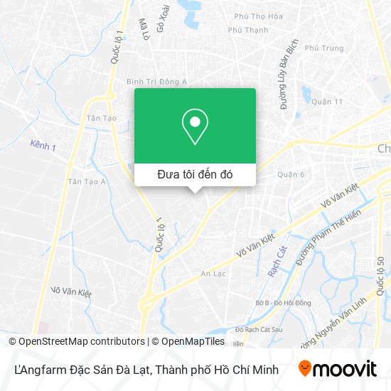 Bản đồ L'Angfarm Đặc Sản Đà Lạt