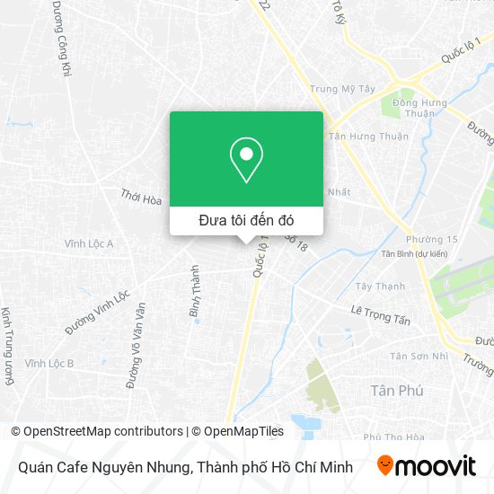 Bản đồ Quán Cafe Nguyên Nhung