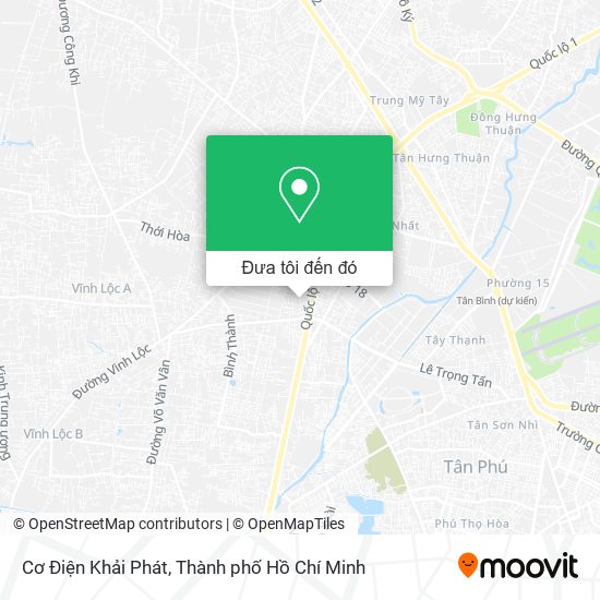 Bản đồ Cơ Điện Khải Phát