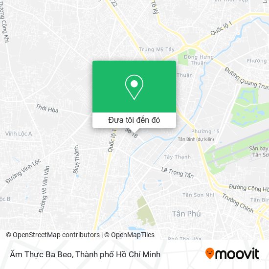 Bản đồ Ẩm Thực Ba Beo