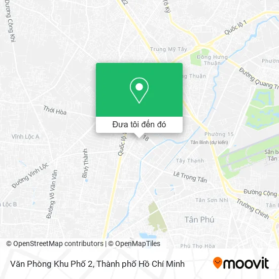 Bản đồ Văn Phòng Khu Phố 2