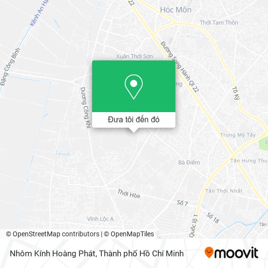 Bản đồ Nhôm Kính Hoàng Phát