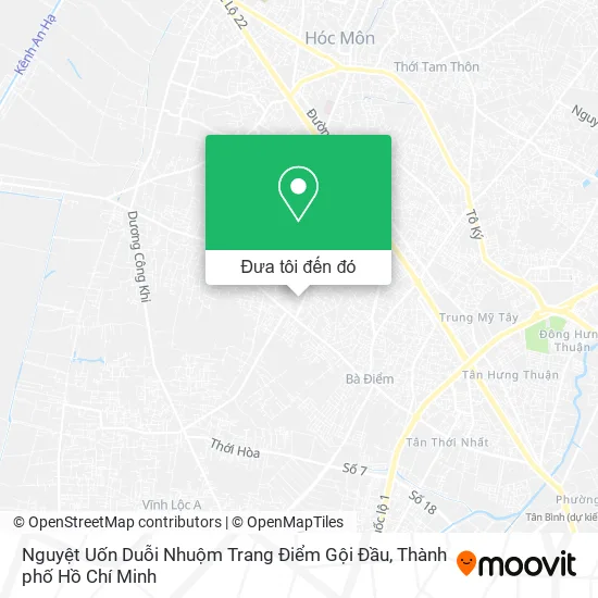 Bản đồ Nguyệt Uốn Duỗi Nhuộm Trang Điểm Gội Đầu