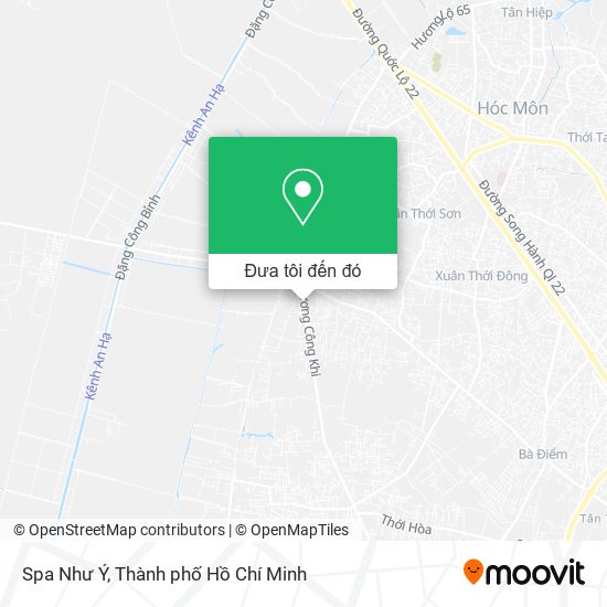Bản đồ Spa Như Ý