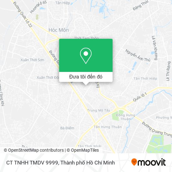 Bản đồ CT TNHH TMDV 9999