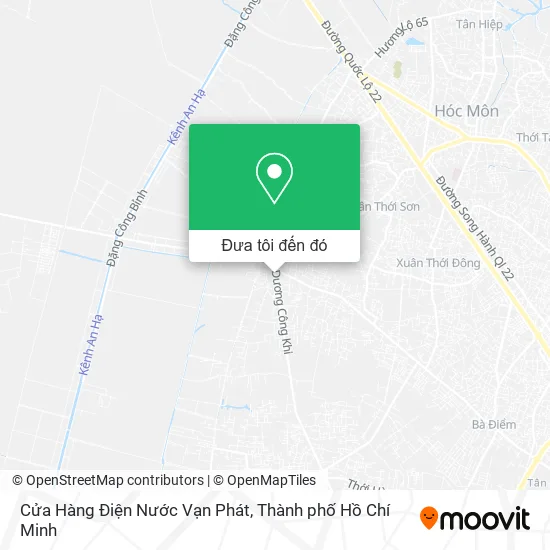 Bản đồ Cửa Hàng Điện Nước Vạn Phát