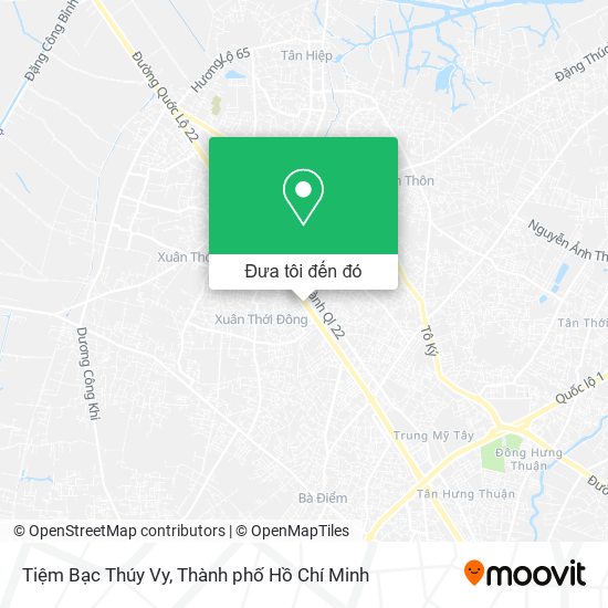 Bản đồ Tiệm Bạc Thúy Vy