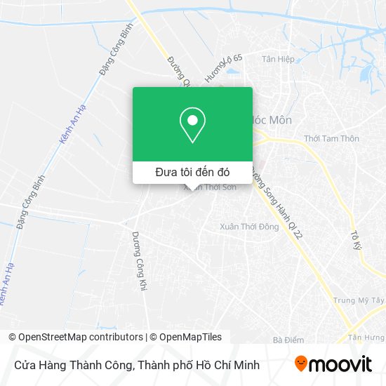 Bản đồ Cửa Hàng Thành Công