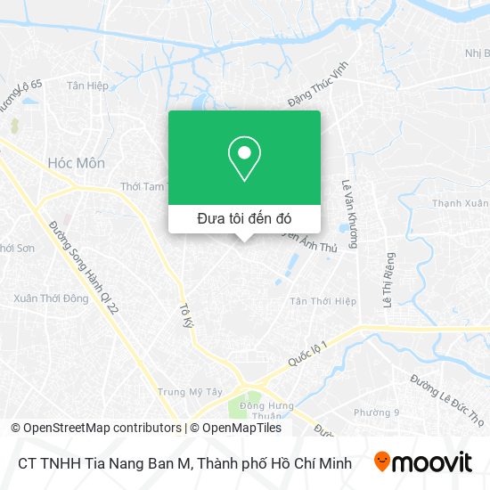 Bản đồ CT TNHH Tia Nang Ban M