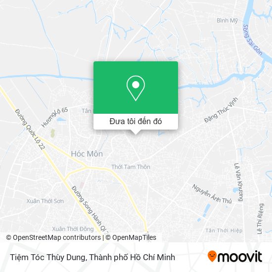 Bản đồ Tiệm Tóc Thùy Dung