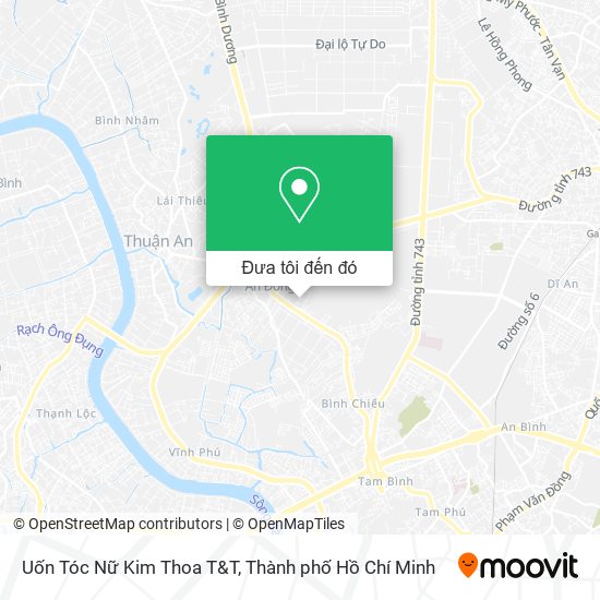 Bản đồ Uốn Tóc Nữ Kim Thoa T&T