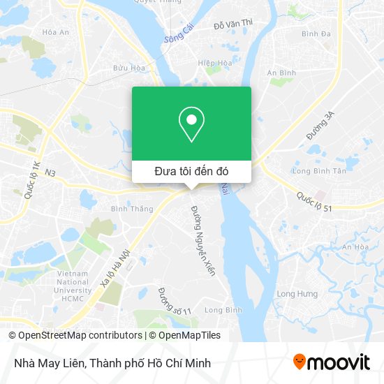Bản đồ Nhà May Liên