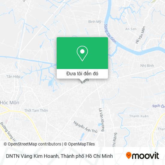 Bản đồ DNTN Vàng Kim Hoanh