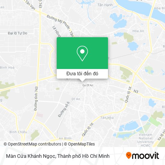 Bản đồ Màn Cửa Khánh Ngọc