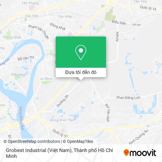 Bản đồ Grobest Industrial (Việt Nam)