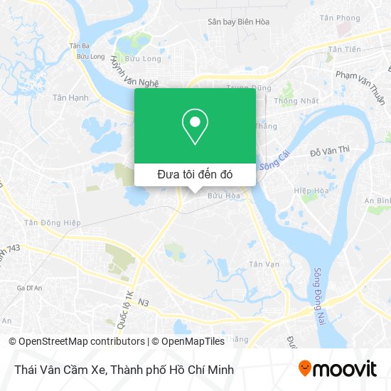 Bản đồ Thái Vân Cầm Xe