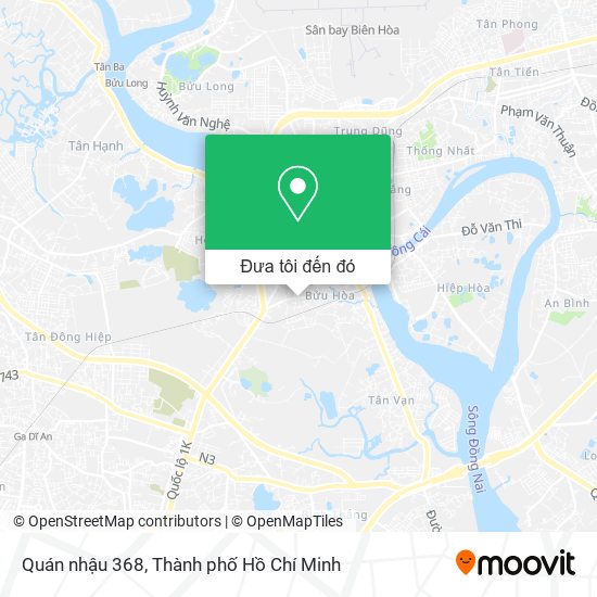 Bản đồ Quán nhậu 368