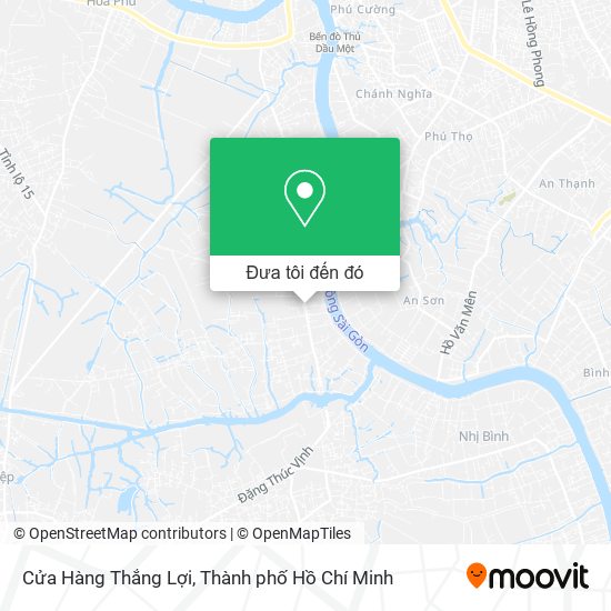 Bản đồ Cửa Hàng Thắng Lợi