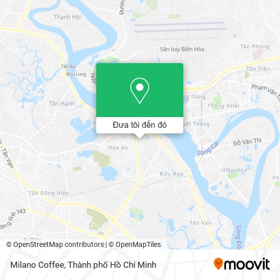 Bản đồ Milano Coffee