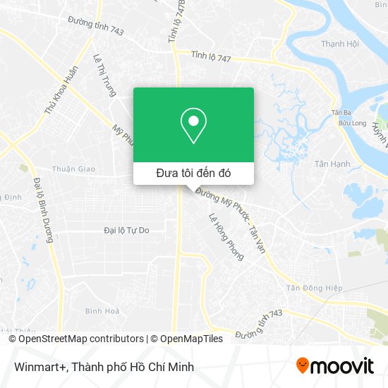 Bản đồ Winmart+