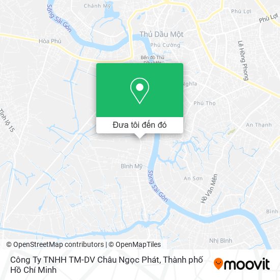 Bản đồ Công Ty TNHH TM-DV Châu Ngọc Phát