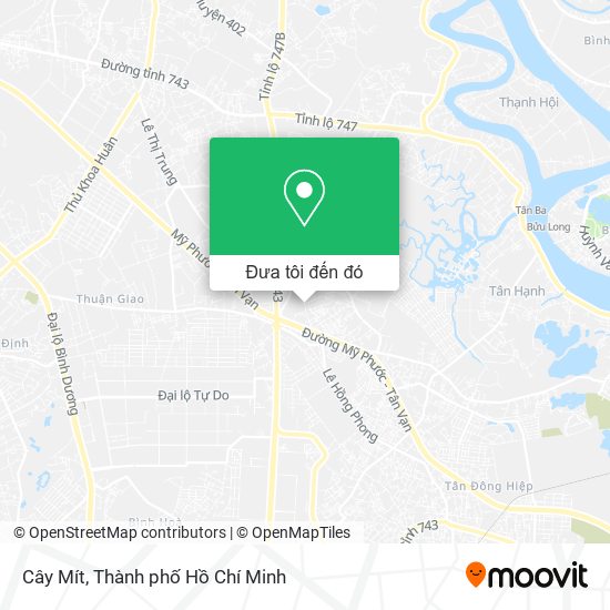 Bản đồ Cây Mít