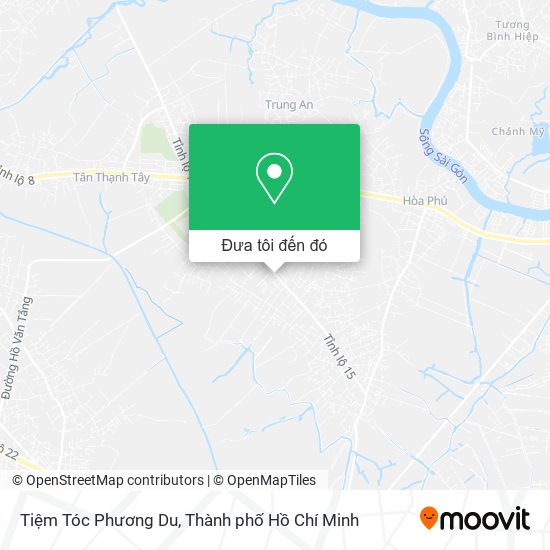 Bản đồ Tiệm Tóc Phương Du