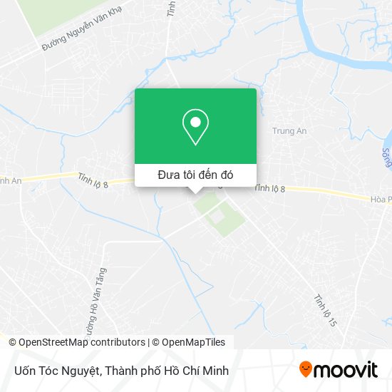 Bản đồ Uốn Tóc Nguyệt