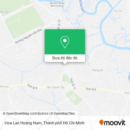Bản đồ Hoa Lan Hoàng Nam
