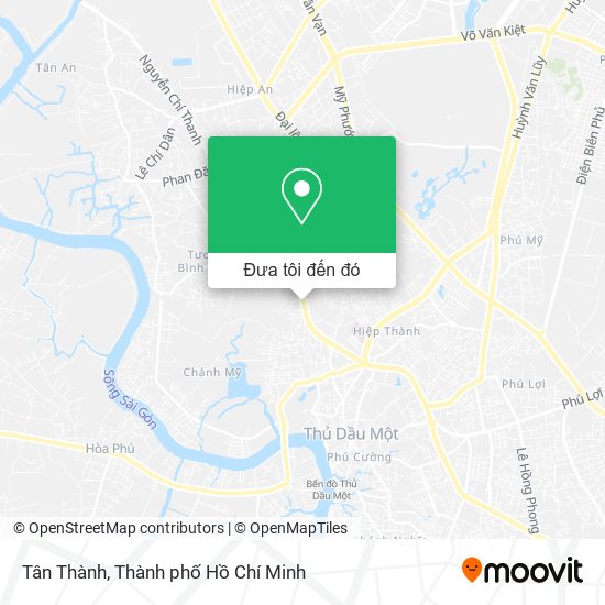 Bản đồ Tân Thành