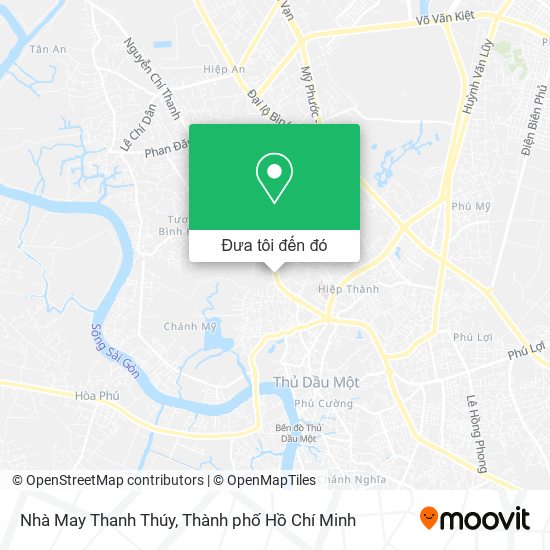 Bản đồ Nhà May Thanh Thúy