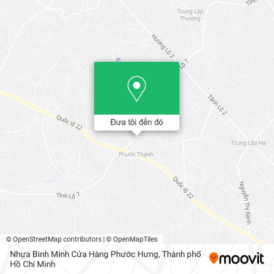 Bản đồ Nhựa Bình Minh Cửa Hàng Phước Hưng