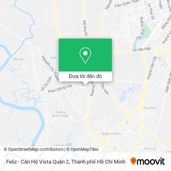 Bản đồ Feliz - Căn Hộ Vista Quận 2