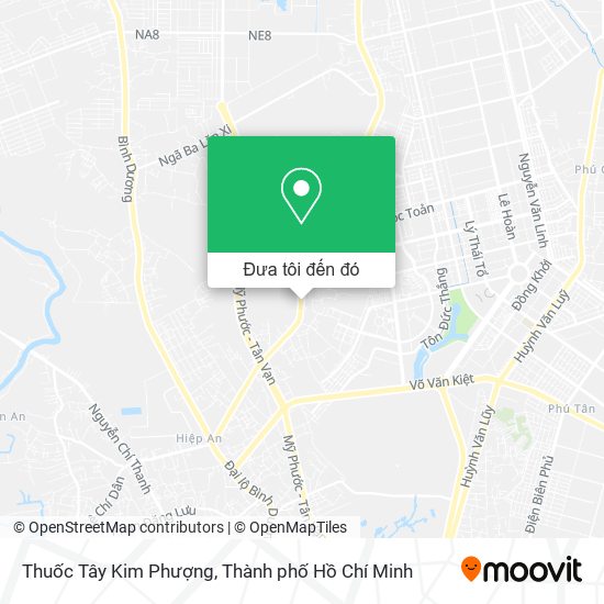 Bản đồ Thuốc Tây Kim Phượng