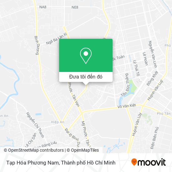 Bản đồ Tạp Hóa Phương Nam